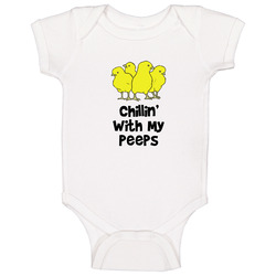 Chillin With My Peeps romper Baby One Piece Chillin With My Peeps romper Baby One Piece