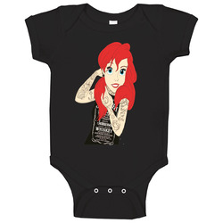 Little Mermaid romper Baby One Piece Little Mermaid romper Baby One Piece