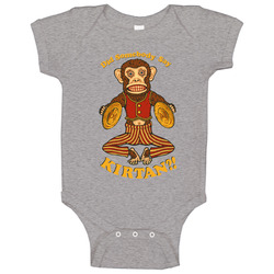 Kirtan Monkey romper Baby One Piece Kirtan Monkey romper Baby One Piece