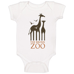 The Bronx Zoo Logo romper Baby One Piece The Bronx Zoo Logo romper Baby One Piece