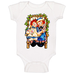 Raggedy Ann And Andy romper Baby One Piece Raggedy Ann And Andy romper Baby One Piece