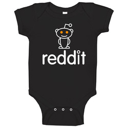 Reddit Alien Black romper Baby One Piece Reddit Alien Black romper Baby One Piece