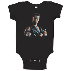 Arnold Schwarzenegger Commando Movies romper Baby One Piece Arnold Schwarzenegger Commando Movies romper Baby One Piece