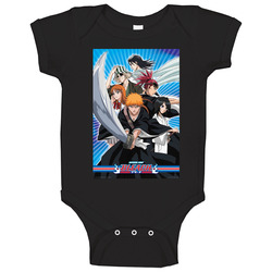 Bleach Anime Tv Show Cool Fan romper Baby One Piece Bleach Anime Tv Show Cool Fan romper Baby One Piece
