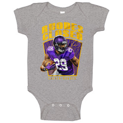 Xavier Rhodes Vikings Interception Rhodes Closed romper Baby One Piece Xavier Rhodes Vikings Interception Rhodes Closed romper Baby One Piece