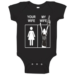 La Kings Men's T Shirt Your Wife My Wife Funny Hockey Apparel romper Baby One Piece La Kings Men's T Shirt Your Wife My Wife Funny Hockey Apparel romper Baby One Piece