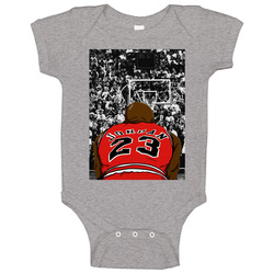 Michael Jordan The Last Dance Documentary Chicago Basketball Fan romper Baby One Piece
