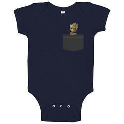 Guardians Of The Galaxy Pocket Groot romper Baby One Piece Guardians Of The Galaxy Pocket Groot romper Baby One Piece
