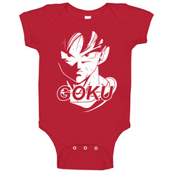 Dragon Ball Z T- Goku Tee romper Baby One Piece Dragon Ball Z T- Goku Tee romper Baby One Piece