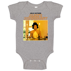 Alices Restaurant Arlo Guthrie Album romper Baby One Piece