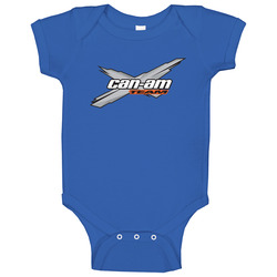 Can-am Team Blue romper Baby One Piece Can-am Team Blue romper Baby One Piece