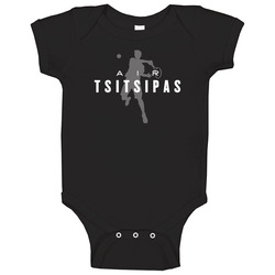 Stefanos Tsitsipas Air Tennis Player Parody Greece Athlete Fan romper Baby One Piece Stefanos Tsitsipas Air Tennis Player Parody Greece Athlete Fan romper Baby One Piece