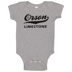 Orson Limestone Fun The Middle Popular Tv Show romper Baby One Piece Orson Limestone Fun The Middle Popular Tv Show romper Baby One Piece