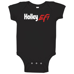 Holley Efi Performance Products Carbs Logo Balck romper Baby One Piece Holley Efi Performance Products Carbs Logo Balck romper Baby One Piece