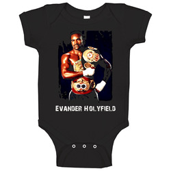 Evander Holyfield Boxer romper Baby One Piece Evander Holyfield Boxer romper Baby One Piece