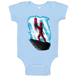 Spiderman Deadpool Shirt Funny Lion King Parody Tee romper Baby One Piece Spiderman Deadpool Shirt Funny Lion King Parody Tee romper Baby One Piece