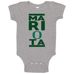 Mariota Marcus Heisman Winner Football romper Baby One Piece Mariota Marcus Heisman Winner Football romper Baby One Piece