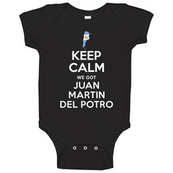 Keep Calm We Got Juan Martin Del Potro Argentina Tennis Olympics romper Baby One Piece Keep Calm We Got Juan Martin Del Potro Argentina Tennis Olympics romper Baby One Piece