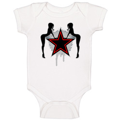 Wwe The Edge Logo romper Baby One Piece Wwe The Edge Logo romper Baby One Piece