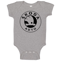 Skoda Chech Car Auto romper Baby One Piece