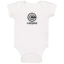 Capsule Corp Black romper Baby One Piece Capsule Corp Black romper Baby One Piece