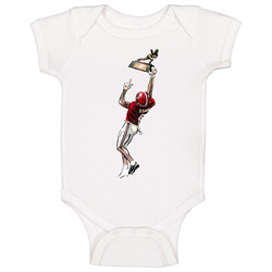 Devonta Smith Football Heisman romper Baby One Piece Devonta Smith Football Heisman romper Baby One Piece