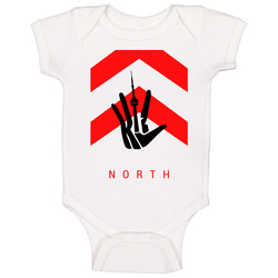 Kawhi Leonard Klaw Logo Hand In The North Basketball romper Baby One Piece
