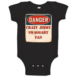 Crazy Jimmy Swaggart Fan Music Artist Vintage Sign romper Baby One Piece