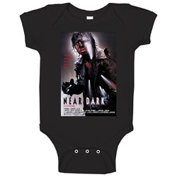 Near Dark Cool Vintage 80's Movie Fan romper Baby One Piece Near Dark Cool Vintage 80's Movie Fan romper Baby One Piece