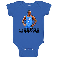 Serge Ibaka Serge Protector Basketball romper Baby One Piece