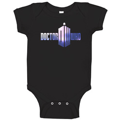 Doctor Who Logo romper Baby One Piece Doctor Who Logo romper Baby One Piece