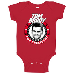 Tom Brady For President Football Fan romper Baby One Piece Tom Brady For President Football Fan romper Baby One Piece