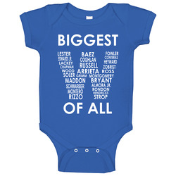 Biggest Win of All Cubs World Series Champs T Shirt Roster in W Flag 2016 Champions Team Names romper Baby One Piece Biggest Win of All Cubs World Series Champs T Shirt Roster in W Flag 2016 Champions Team Names romper Baby One Piece