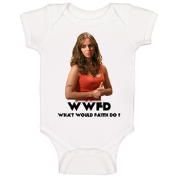What Would Faith Do romper Baby One Piece What Would Faith Do romper Baby One Piece