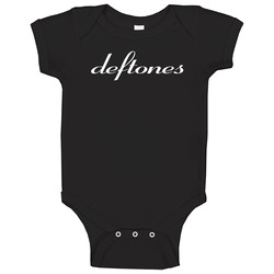 Deftones Logo romper Baby One Piece