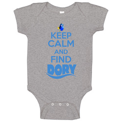 Finding Dory Keep Calm Funny romper Baby One Piece Finding Dory Keep Calm Funny romper Baby One Piece