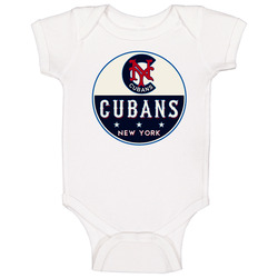 New York Cubans Negro Baseball League Team Retro romper Baby One Piece New York Cubans Negro Baseball League Team Retro romper Baby One Piece