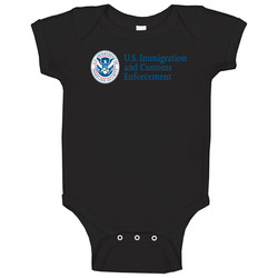 U.s. Immigration And Customs Enforcement romper Baby One Piece