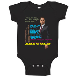 Ari Gold Entourage Agent romper Baby One Piece Ari Gold Entourage Agent romper Baby One Piece