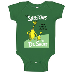 The Sneetches Dr Seuss Pig In romper Baby One Piece
