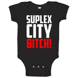 Suplex City Bitch Brock romper Baby One Piece Suplex City Bitch Brock romper Baby One Piece