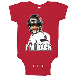 Tom Brady I'm Back Unretired romper Baby One Piece Tom Brady I'm Back Unretired romper Baby One Piece