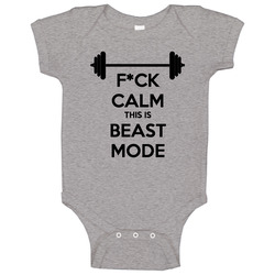 This Is Beast Mode Workout Bodybuilding romper Baby One Piece This Is Beast Mode Workout Bodybuilding romper Baby One Piece