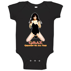 Joanna Angel Goat romper Baby One Piece Joanna Angel Goat romper Baby One Piece