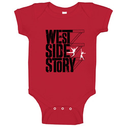 West Side Story, romper Baby One Piece West Side Story, romper Baby One Piece
