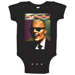 Max Headroom romper Baby One Piece Max Headroom romper Baby One Piece