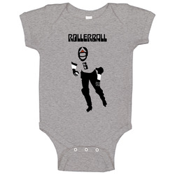 Rollerball Player Science Fiction Film romper Baby One Piece Rollerball Player Science Fiction Film romper Baby One Piece