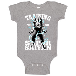 Training T G Sp Saiyan Vegeta Charcoal romper Baby One Piece Training T G Sp Saiyan Vegeta Charcoal romper Baby One Piece