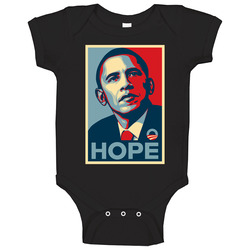Barak Obama Hope romper Baby One Piece Barak Obama Hope romper Baby One Piece