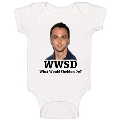 What Would Sheldon Do Big Bang Theory romper Baby One Piece What Would Sheldon Do Big Bang Theory romper Baby One Piece